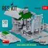 RESKIT RSU48-0592 P-47N Thunderbolt cockpit (Basic edition with 3D decals) for MiniArt kit (3D Printed) (1/48)